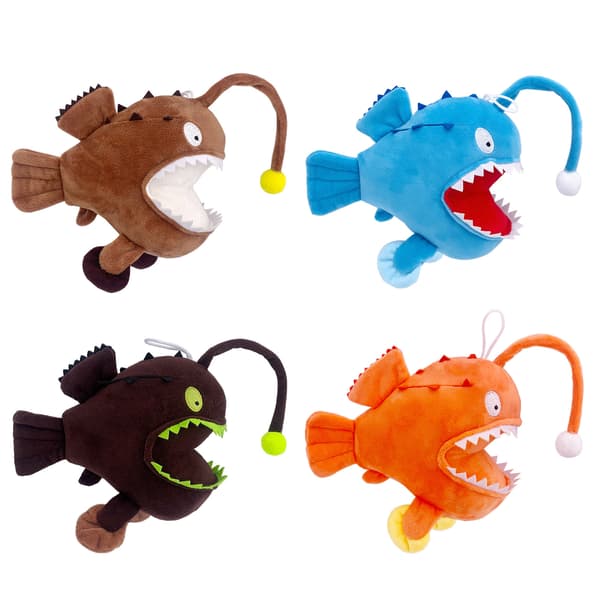 Havtaske/Langeflab plyslegetøj (gaming merchandise) Blå