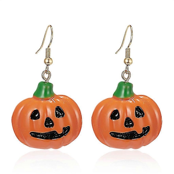 Nye Halloween-øredobber Kreative ørekrok-øredobber Halloween-tilbehør