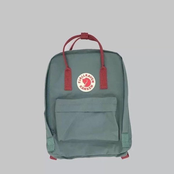 2024 Arctic Backpack Fox Oppilaitoskoululaukku Ulkoilma Vedenpitävä Matkareppu Frost green wine red band M