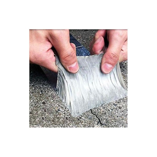 Aluminiumstape: Hyperresistent og vandtæt klæbende tape med stærkt hold til revner, utætheder, huller 5 cm * 5 m