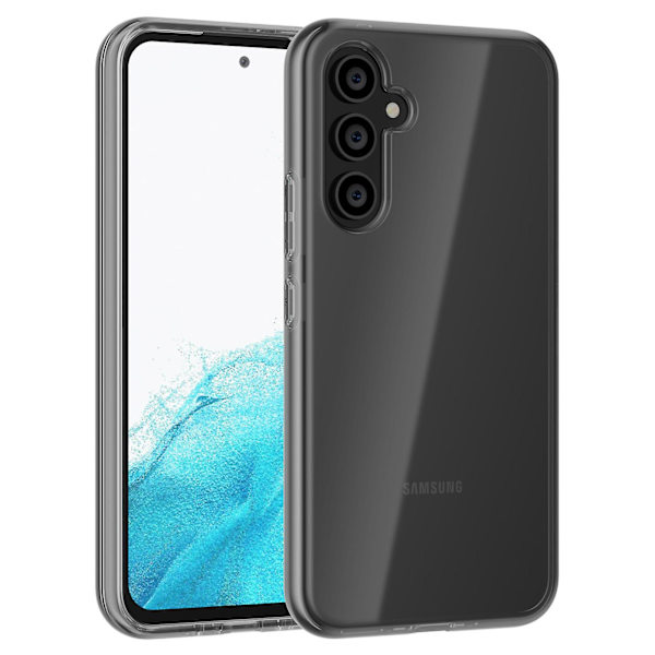 Til Samsung Galaxy A54 5g Transparent Telefon Cover Hybrid Hard Pc Soft Tpu Anti-scratch Beskyttende Cover Transparent Grey