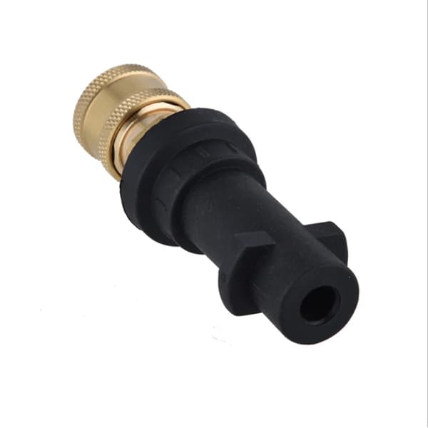 Adapter til højtryksrenserpistol til Karcher K-serien, 1/4 tomme hurtigkobling med dysespids