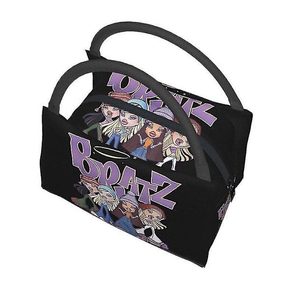 Bratz Doll Isolerad Lunch Bag För Kvinnor Bärbar Cartoon Tv Film Kylare Termisk Lunchlåda Strand Camping Resor 3