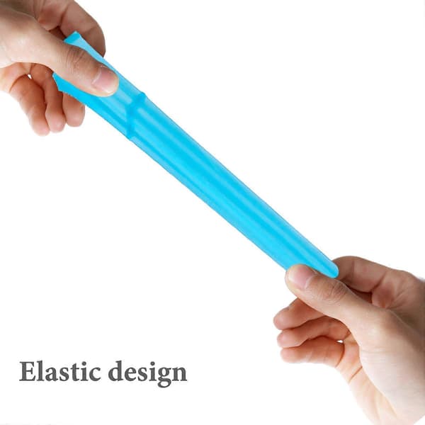 8 stk reiselotionflaskedeksler Silikon reisebeholderdeksler Elastiske reiseflaskedeksler