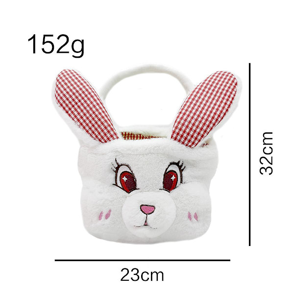 Plush Ko Easterkorg Plush Ko Easterkorg Plyschdocka White rabbit