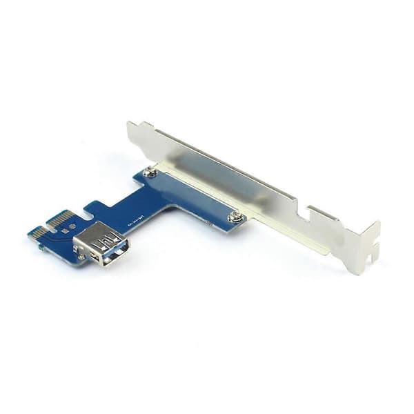 Pcie 1 til 4 Pci Express 1X Slots Riserkort Mini Itx til Ekstern 4 Pci-E Slot Adapter Pcie Multiplikator
