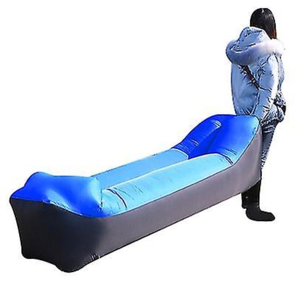 Portable Inflatable Lounger Air Sofa Hammock Water Proof Anti Air Leakage