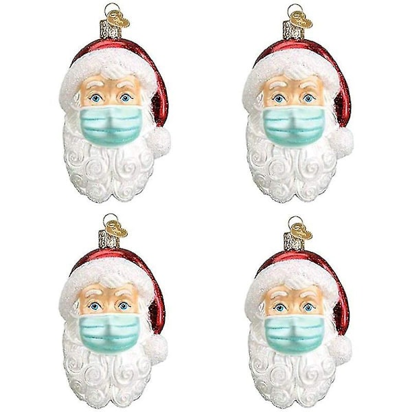 Hängande Jultomte med Mask, Juldekorationer, Julkulor Julgranshänge Julgransdekorationer Julgåvor