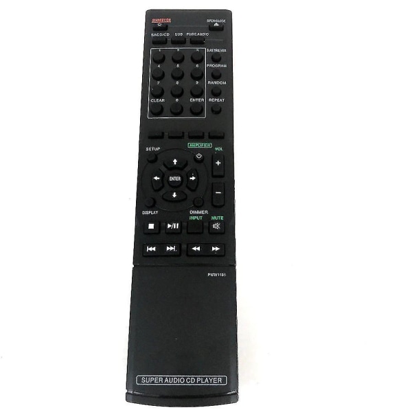Pww1181 For Pioneer Super Audio Cd Player Remote Control Fernbedienung