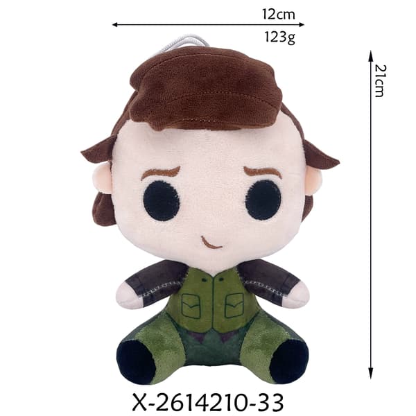 Stranger Things Demogorgon plyschleksak Sitting military uniform