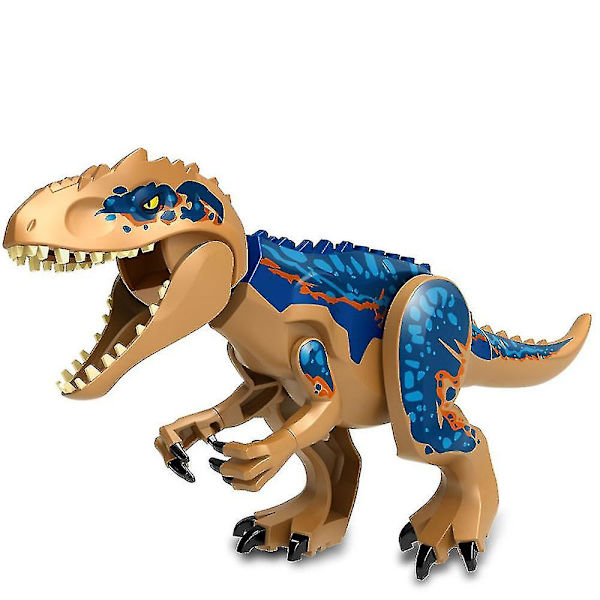 Samlet byggeklodser legetøj Dinosaur World Tyrannosaurus Børn Dyr Model Klodser Legetøj