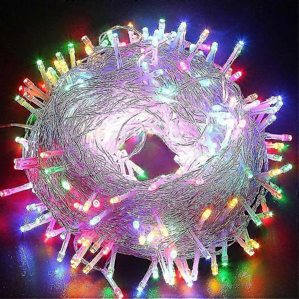 50m 100m 200m 300m 500m Jul LED-Sträng Ljus utomhus 50M 400LEDS Multicolor