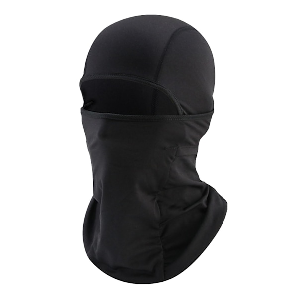 Vintercykelbalaclava Full Face Cover Thermal Warmer Cykelhuva Mössa Black