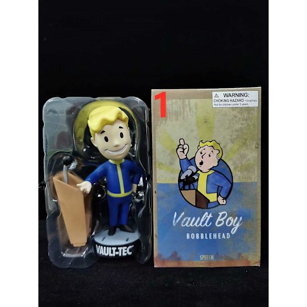 Fallout Vault Boy Bobble Head PVC Actionfigur Samlarmodell Leksak Style 1