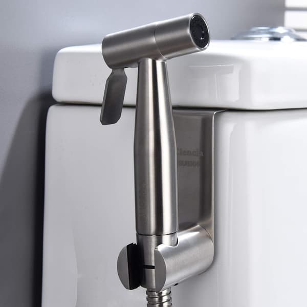 Toalettsprayhållare i rostfritt stål, ST19A