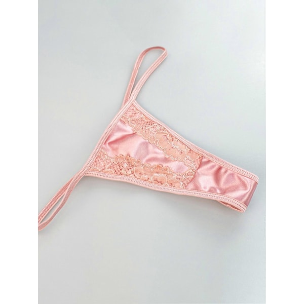 Napakka Naisten Seksikäs Alusvaatesetti Rintaliivit Push Up Rintaliivit Garter Set Alusvaatteet Rintaliivit Panty Set Vaaleanpunainen XL S Pink