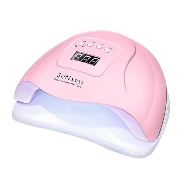 SUN X5Plus 80W UV-gel nagellampa 80W nageltork LED UV-ljus för gellack-4 timers nagelkonsttillbehör härdande gel tånaglar