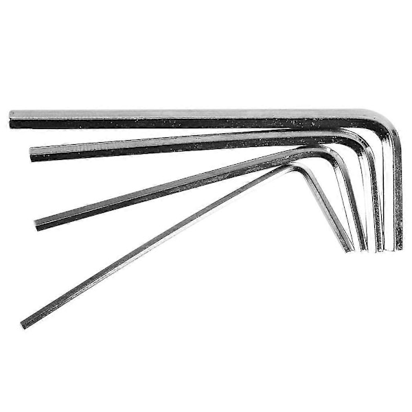 Allen-avaimet 1,5 mm / 2 mm / 2,5 mm / 3 mm Nikkelillä päällystetyt ruuviavaimet kuusiokololla
