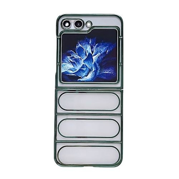 Electroplateret TPU-beskyttelsesetui til Samsung Galaxy Z Flip5 Green