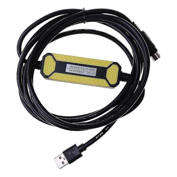 Usb-sc09-fx programmeringskabel för Mitsubishi Fx-serie Plc-kommunikationskablar-dwdz