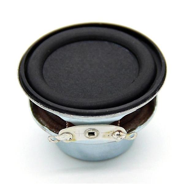 2 st Audiohögtalare 4 6W 40mm 1,5 tum Bas Multimedia Högtalare DIY Ljud Mini Högtalare för Hemmabio