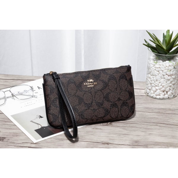 Men'swomen Wallet Business Casual Clutch Bag Large Capacity Mobile Phone Bag Business Bags European And American Fashion Bags A916-954 Brown