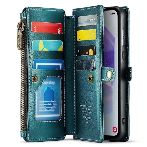 CASEME C36-serie för Samsung Galaxy A55 5G Fodral PU-läder Telefonplånboksväska Style D