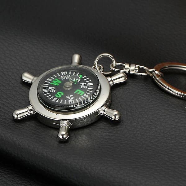 1 stk Mini Trafiklys Bil Nøglering Kæde Klassisk 3d Nøgleholder Keychain Gave
