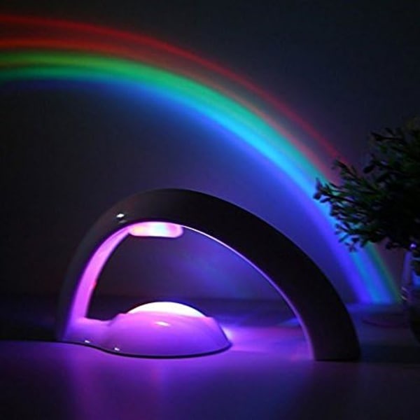 LED-sateenkaariprojektori - sateenkaariprojektori LED-valon heijastus - Rainbow Maker lapsille -lahja