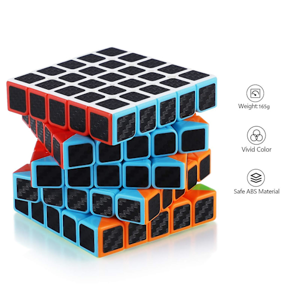 5x5 5x5x5 Speed Magic Cube Puzzle Cube Stocking Filler för vuxna och barn