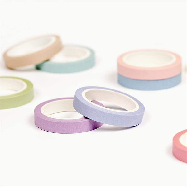 60 rullar Washi Tape Set, Dekorativ Maskeringstejp