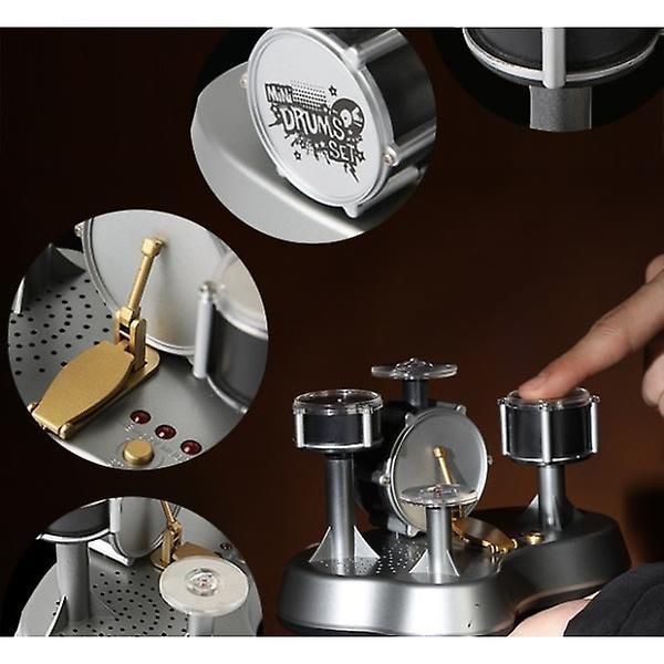 Elektronisk Mini Desktop Drum Kit, Nytt Desktop Drum Kit