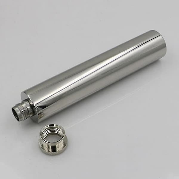 Mini Bærbar 2oz Rustfrit Stål Hip Flask Spejlpoleret Rør Husholdningsartikler