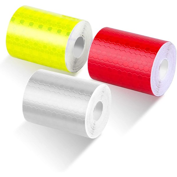 3 roll self-adhesive reflector tape for car bicycle