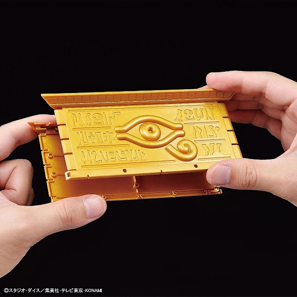 Yu-Gi-Oh! Bandai Ultimagear Millennium Puzzle Opbevaringsboks Guld Sarkofag