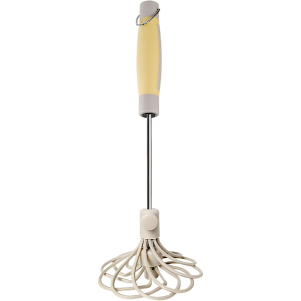 Rustfrit æggepisker i rustfrit stål - Metalpisker - Non-stick rustfrit stål håndpisker, justerbar til æggepisker, piskning, madlavning
