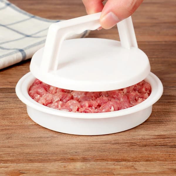 2-pack plast hamburger multifunktionell köttpress hamburgerpress köksredskap