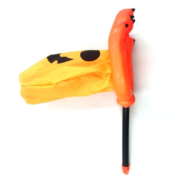 2-delad Halloween Pumpa Godispåse - Sminkboll Spökklos Hand Godispåse Ghost Claw Black and White
