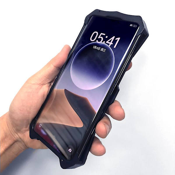 For Oppo Find X7 5G -kotelo alumiiniseoksesta, iskunkestävä, pudotusta kestävä puhelimen takakotelo