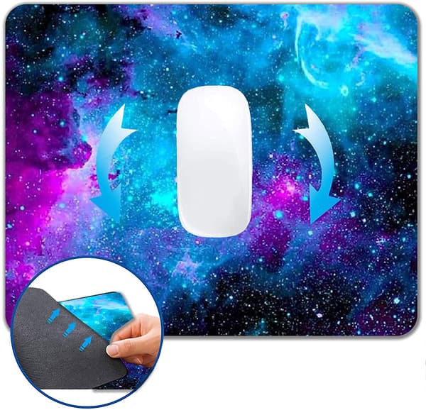 Spillmatte for Gaming Kontor med Design 21 x 26 x 0,3 cm for Datamaskin Bærbar PC