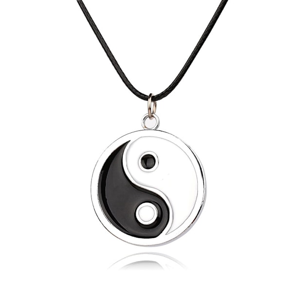 Yinyang Bff Par Halskæde Kæde til Kvinder Mænd Personlig Matchende Puslespil Diagrammer Bedste Ven Halskæder Gaver til Kæreste Valentinsdag Tai Chi [5]