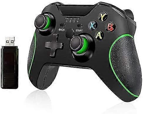 Xbox Trådløs Controller PC Spil Controller 2.4GHZ Trådløs Spil Controller Kompatibel med Xbox One/One S/One X og PC med Indbygget Dobbelt Vibration