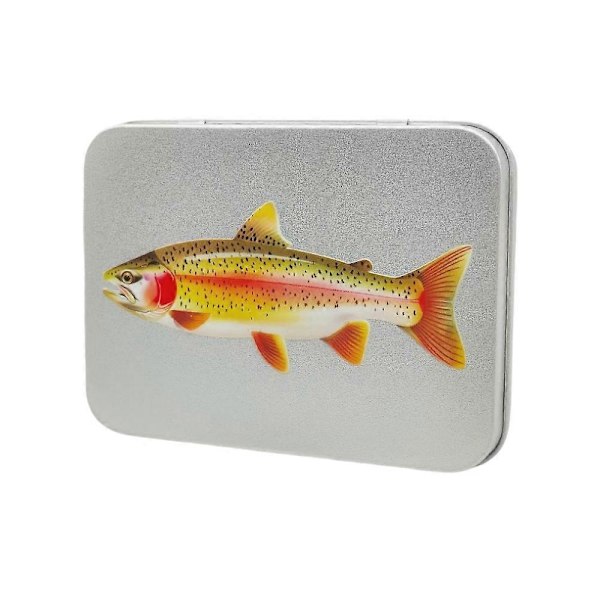 Flueboks, ørredfluekrogboks, dobbeltsidet flueboks, flueboks, fluefisketilbehør trout C