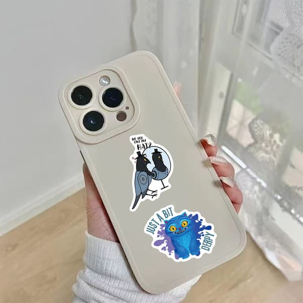 56 KPOP Devil Hunter Blue Derpy koreansk idolfilm vanntette notatbokklistremerker