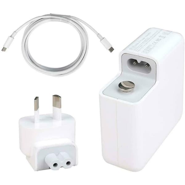30W 61W 87W USB-C Strømadapter Oplader Type-C Macbook Pro Air Laptop Mac 61w