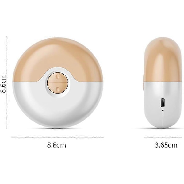 Elektriske neglesaks, 3-i-1 elektrisk neglfil med negltrimmer og neglpuss med lys, automatisk neglklipper for baby, voksne White