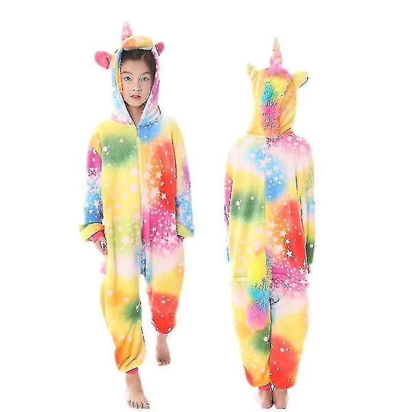 Barneonesie Pyjamas Jul Halloween Dyre Cosplay Pyjamas Kostyme 140CM