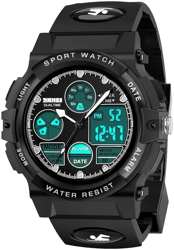 LED Vanntette Armbåndsur for Barn - Sport Digital Klokke & Gaver til Tenåringsgutter Jenter