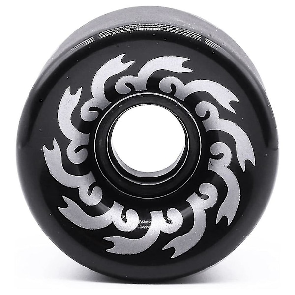 1 stk Skateboardhjul 70mm 82a Pu, 70x51mm, Professionelle Frostede Hjul Til Longboard Og Cruiser,b