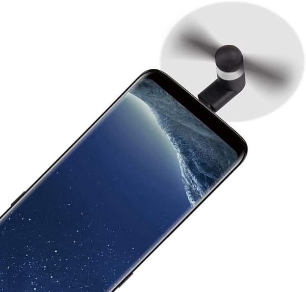 Mini Bærbar Mobiltelefonvifte Kjøler For Apple iPad - 4 stk (Tilfeldig Farge)